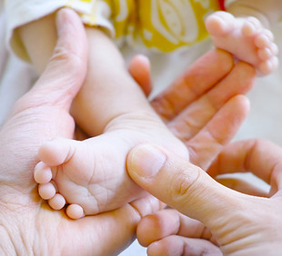 Newborn Baby Foot