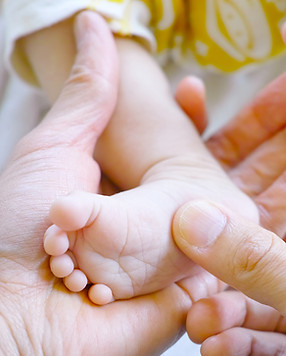 Nouveau-né Baby Foot