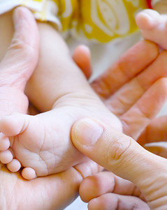 Newborn Baby Foot