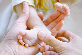 Newborn Baby Foot