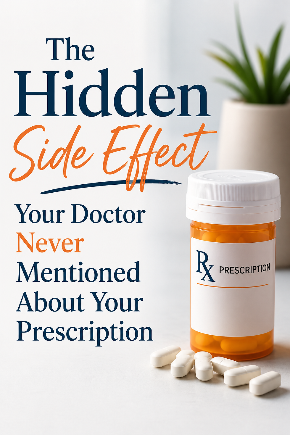 The Hidden Side Effect Your Doctor Doesn't Know About Your Prescription