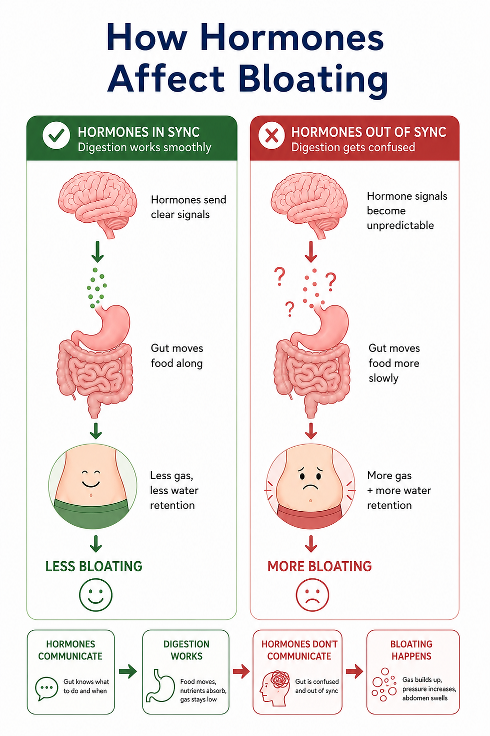 Why Bloating Isn't About Food (Hint: Hormones)