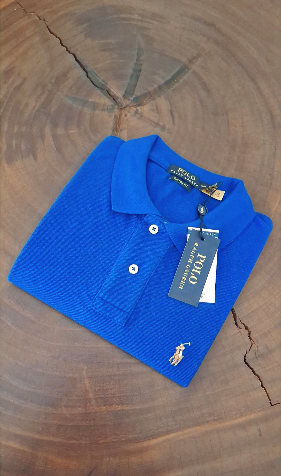 Polo Ralph Lauren - azul logo colorido