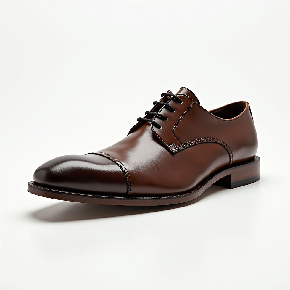 Sapato Derby Couro