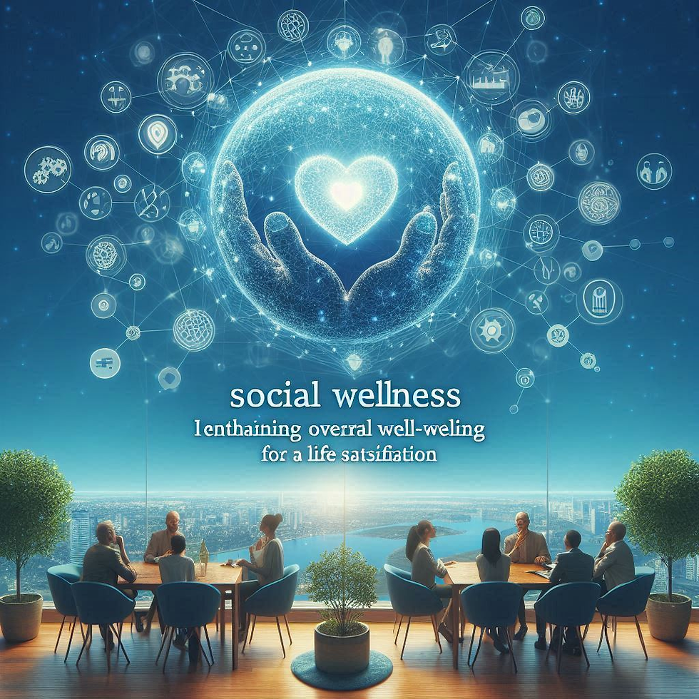 사회적 웰니스, 행복과 만족을 위한 필수 요소