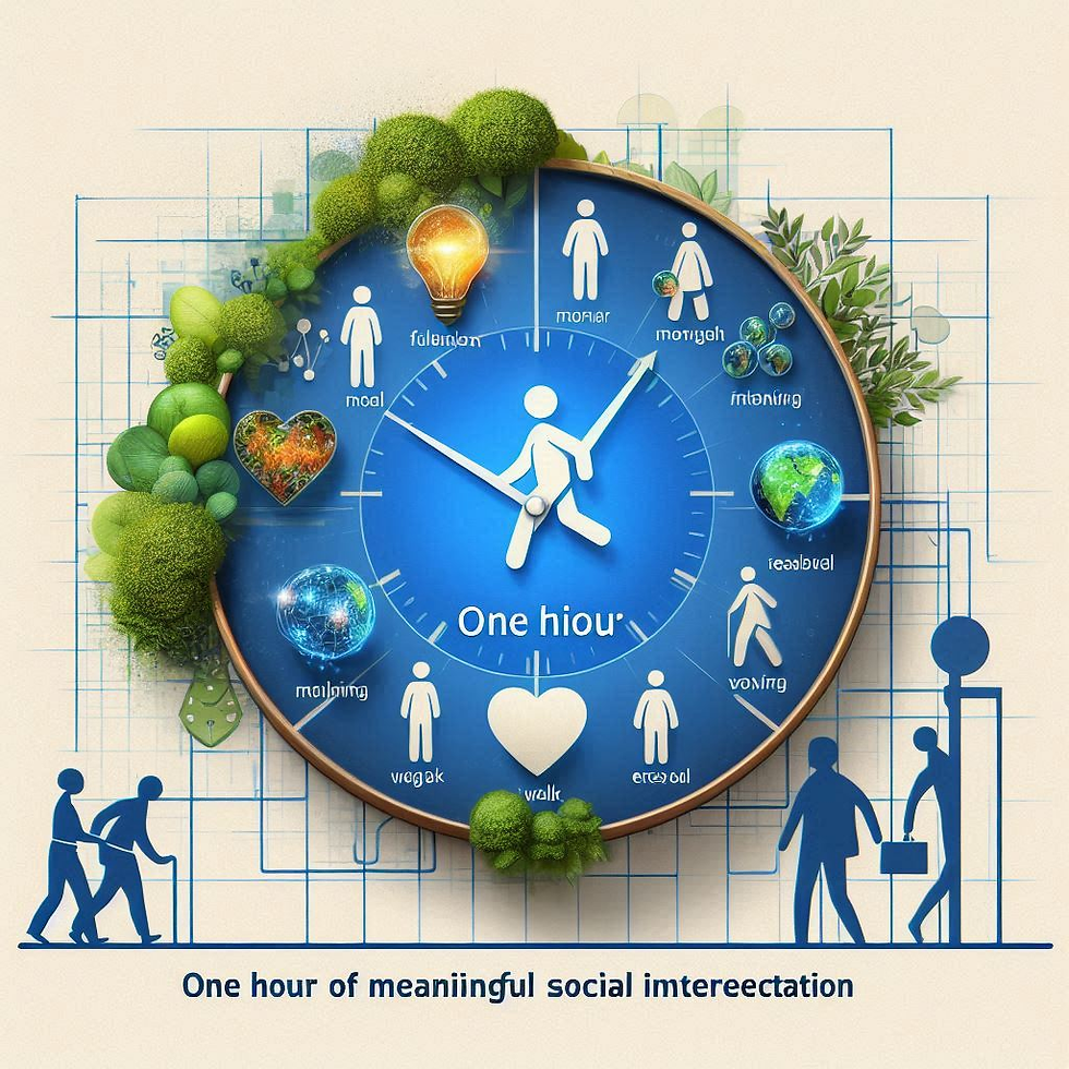An Hour a Day for Social Wellness: Aim for Meaningful Interactions