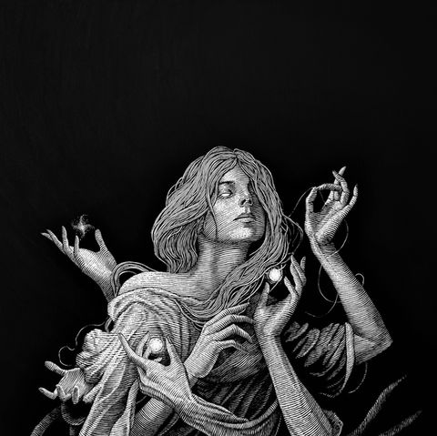 art, drawing, ink, crosshatching