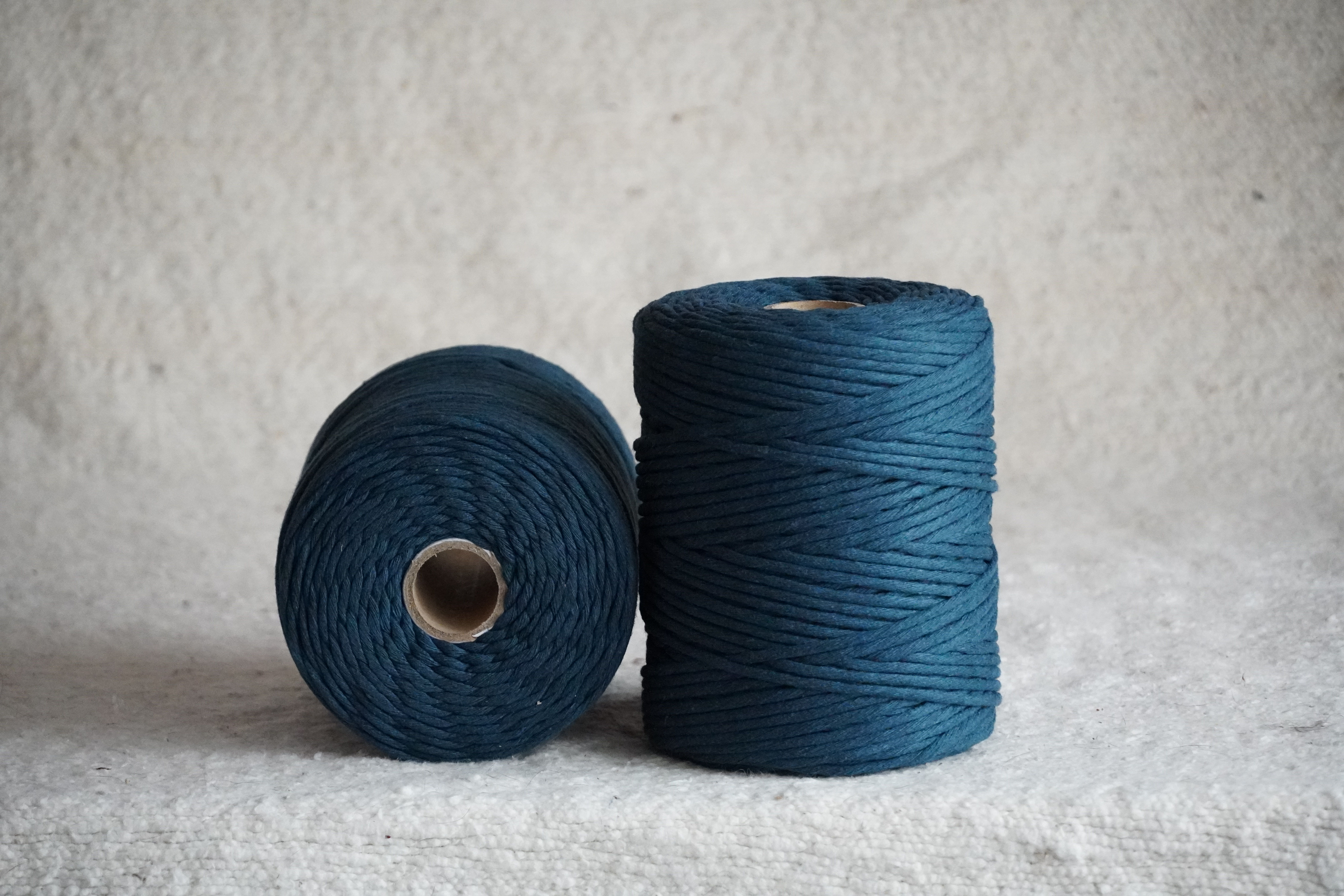 Recycled Cotton Single Twist 200m - Peacock Teal