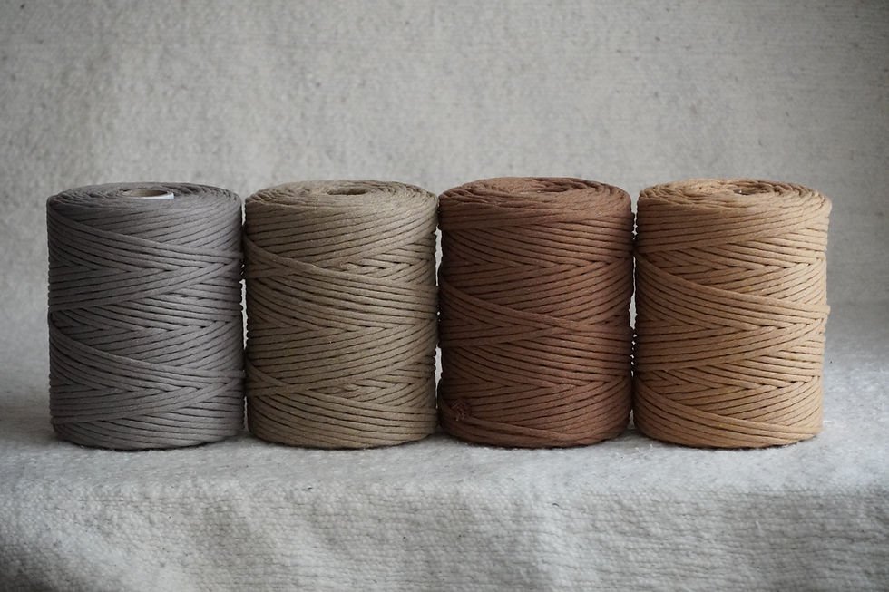 Thumbnail: Recycled Cotton Single Twist - Biscotti