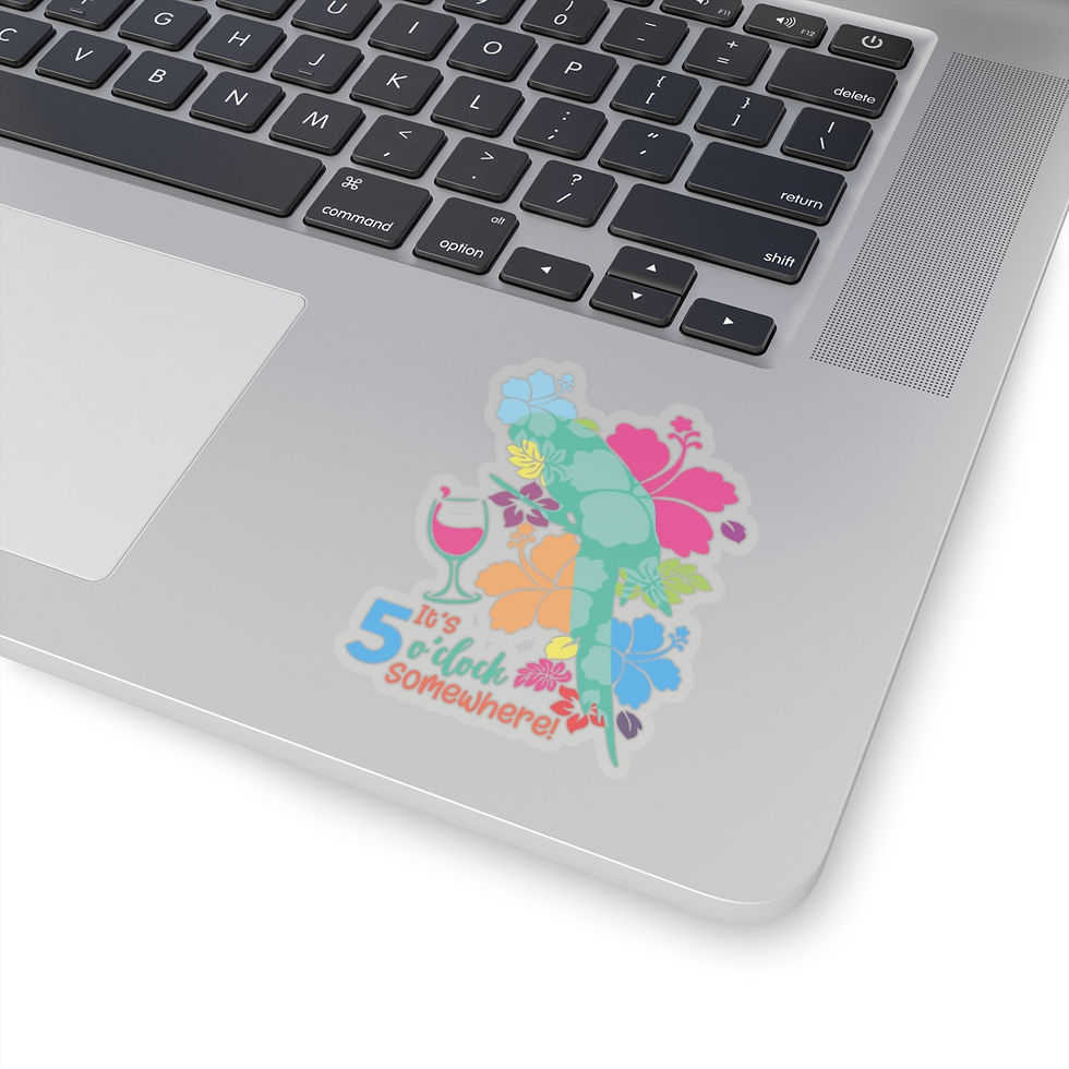 Thumbnail: Parrot Drink Decal