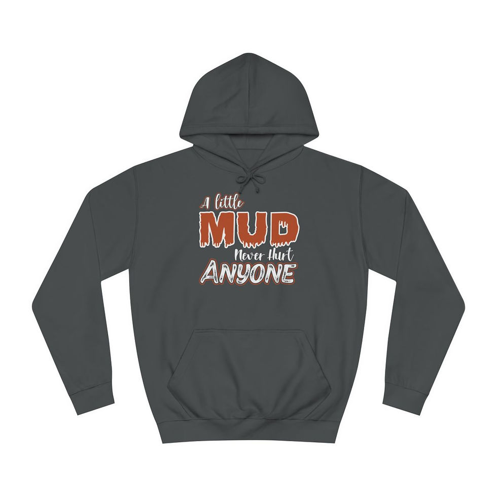 Thumbnail: Mud Love Unisex College Hoodie