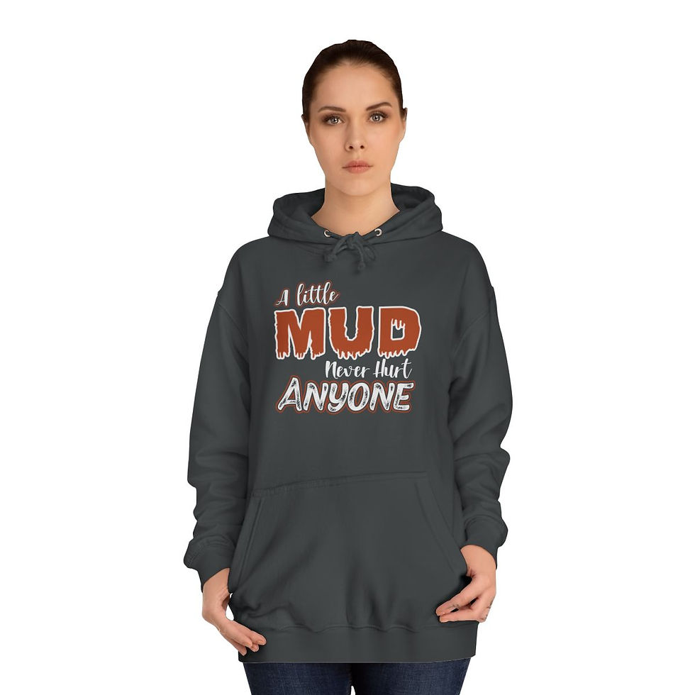 Thumbnail: Mud Love Unisex College Hoodie