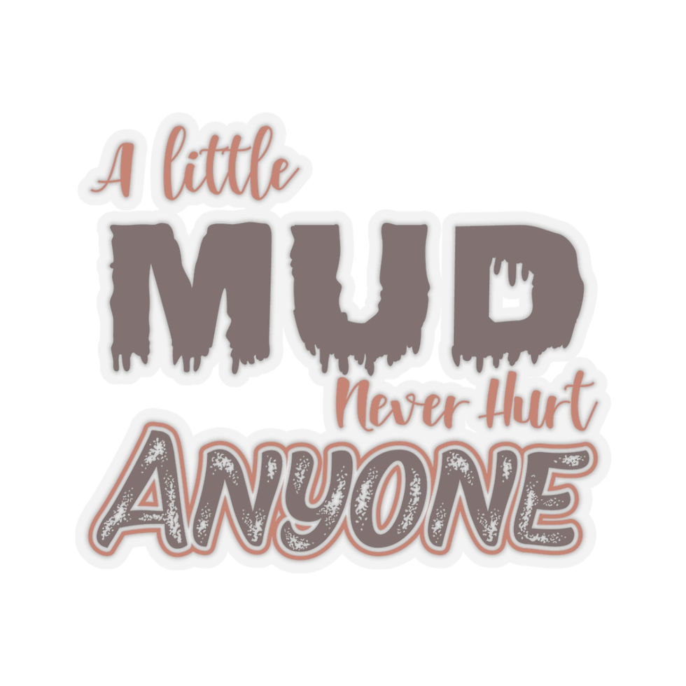Kiss-Cut Mudder Stickers