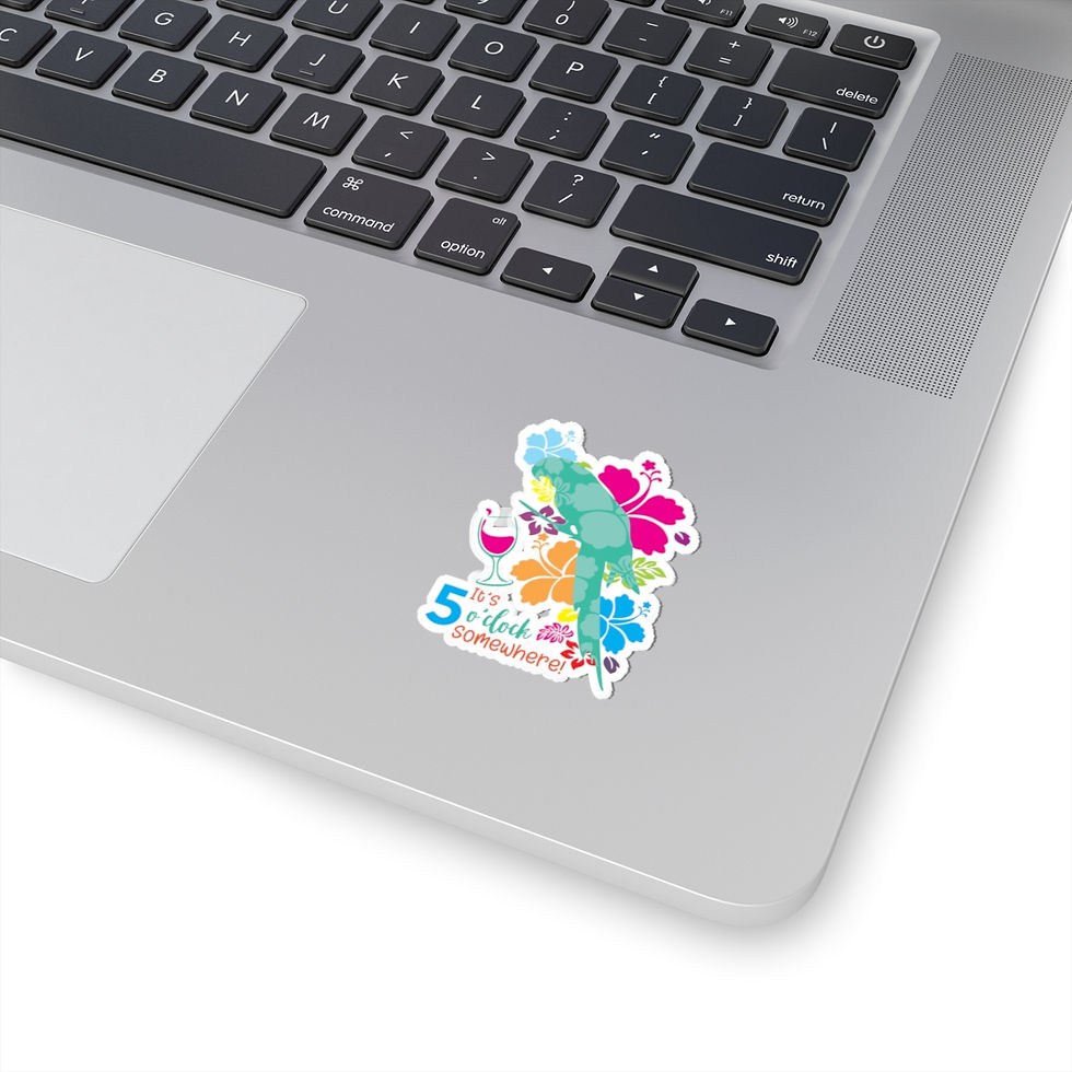 Thumbnail: Parrot Drink Decal