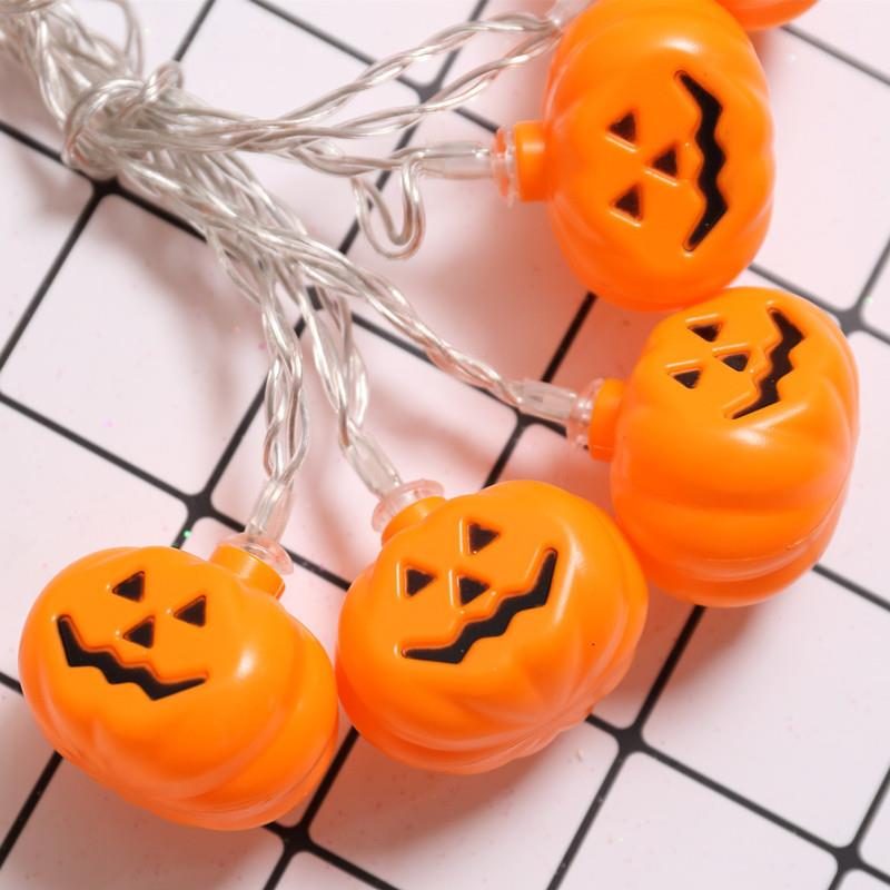 Thumbnail: Halloween String Lights, 3M 20 LED  Pumpkin String Lights