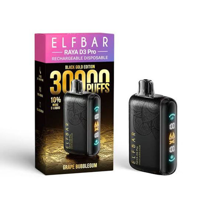 Elfbar RAYA D3 PRO 30000 puffs 5 percent nic
