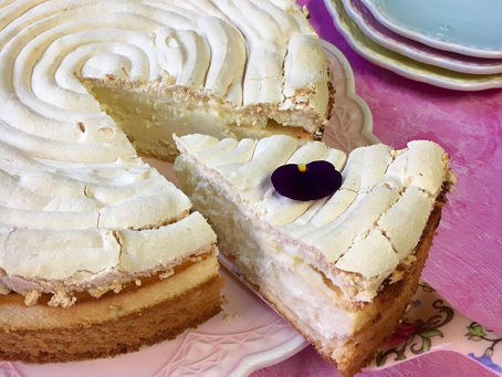 עוגת גבינה בשלוש שכבות