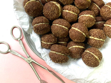 עוגיות סנדוויץ ערמונים