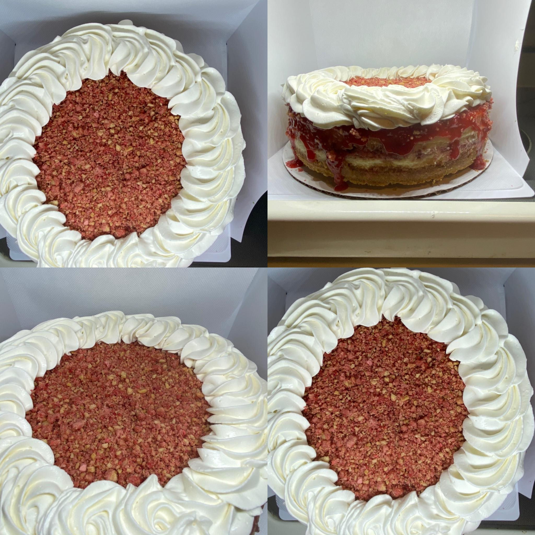 Strawberry Shortcake Cheesecake