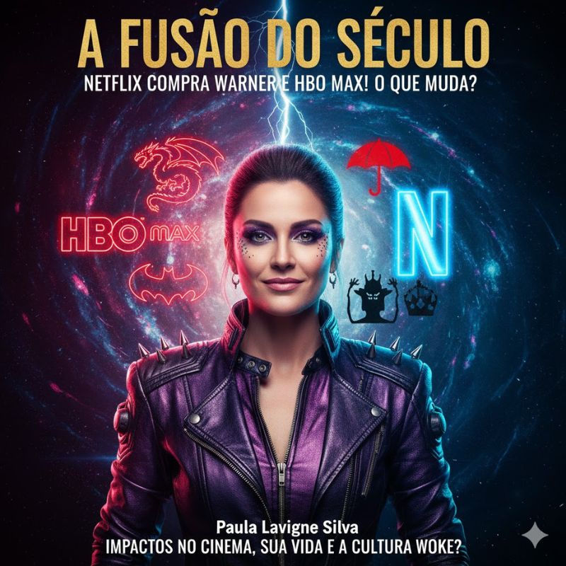 Artigo de Paula Lavigne Silva analisando o impacto da aquisição da Warner (HBO Max, DC Comics) pela Netflix no cinema, no custo do streaming e na representatividade e Cultura WOKE para a comunidade LGBTQ+.