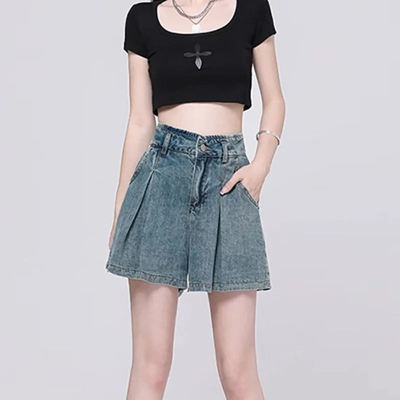 Y2K High Waisted Shorts