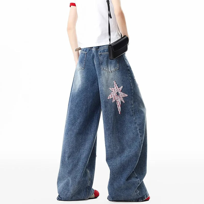 Thumbnail: Star Wide Leg Jeans