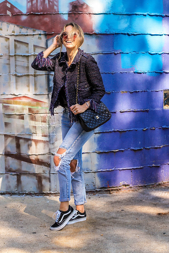 Best fall outfits with ripped jeans Clearance Black Friday