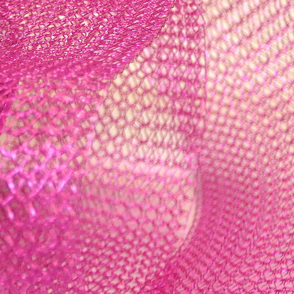 Thumbnail: Tight Knitted Coloured Copper Wire, 15mm wide (1)