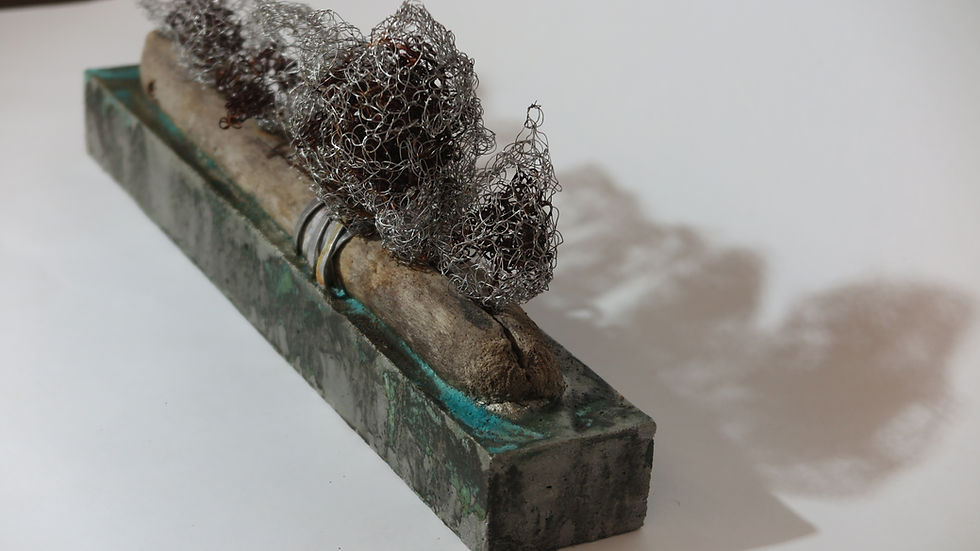 Thumbnail: 'the past in the present' sculpture