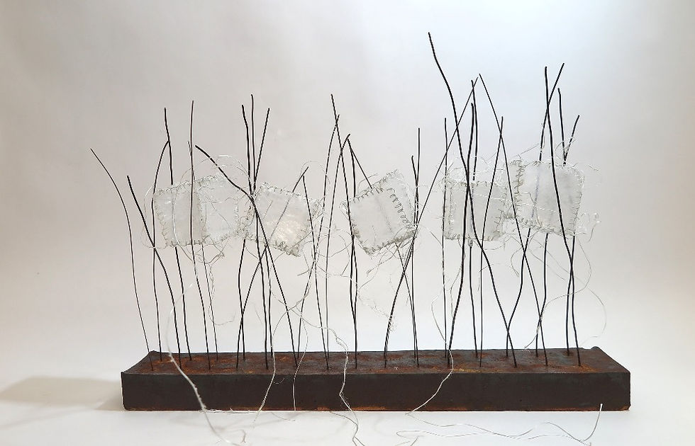 Thumbnail: 'an eerie silence' sculpture