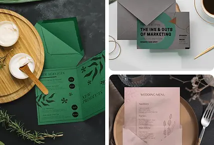 Zaproszenia i winietki