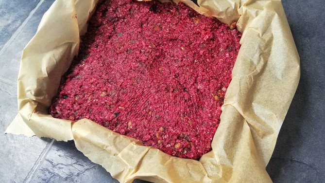 Very Berry Healthy Flapjacks