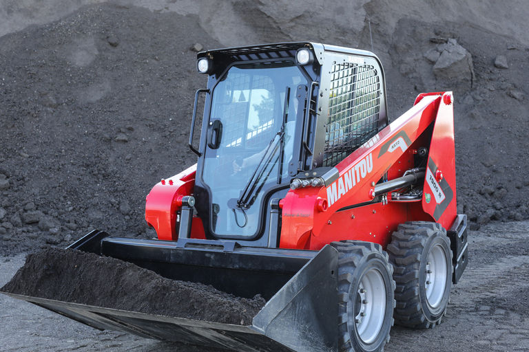 Miniature : Mini Chargeuse Manitou 1900R NXT2 | 13 Heures d’Utilisation | Accessoires Inclus