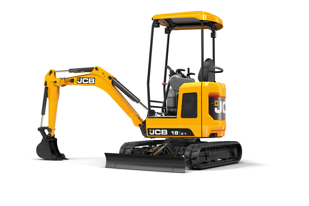 Mini Pelle JCB 18Z-1 | Occasion Très Récente | Accessoires Inclus