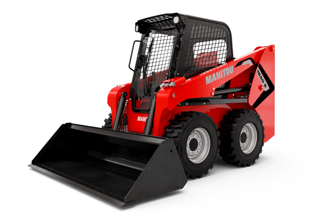 Mini Chargeuse Manitou 1650 R | 29 Heures d’Utilisation | Accessoires Inclus