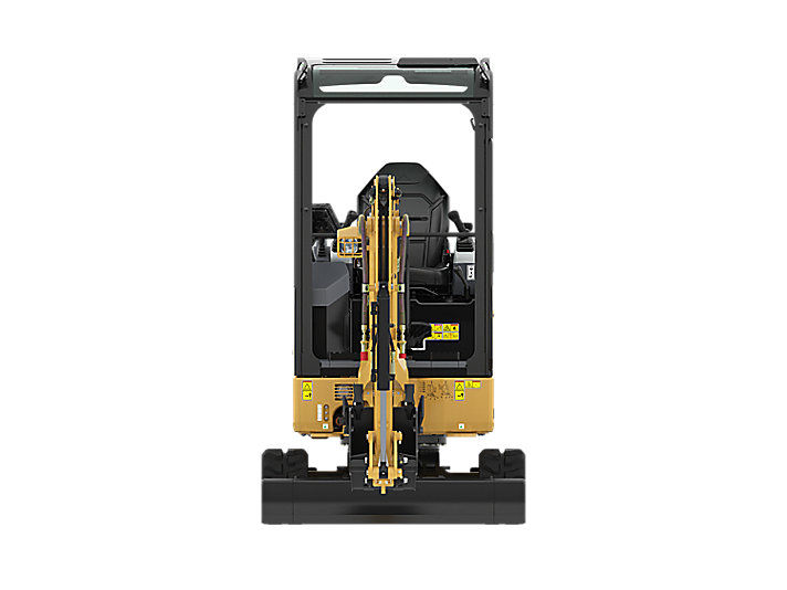 Miniaturbild: Minibagger Caterpillar 301.7 CR gebraucht mit 7 Betriebsstunden und Zubehör in nahezu neuwertigem Zustand