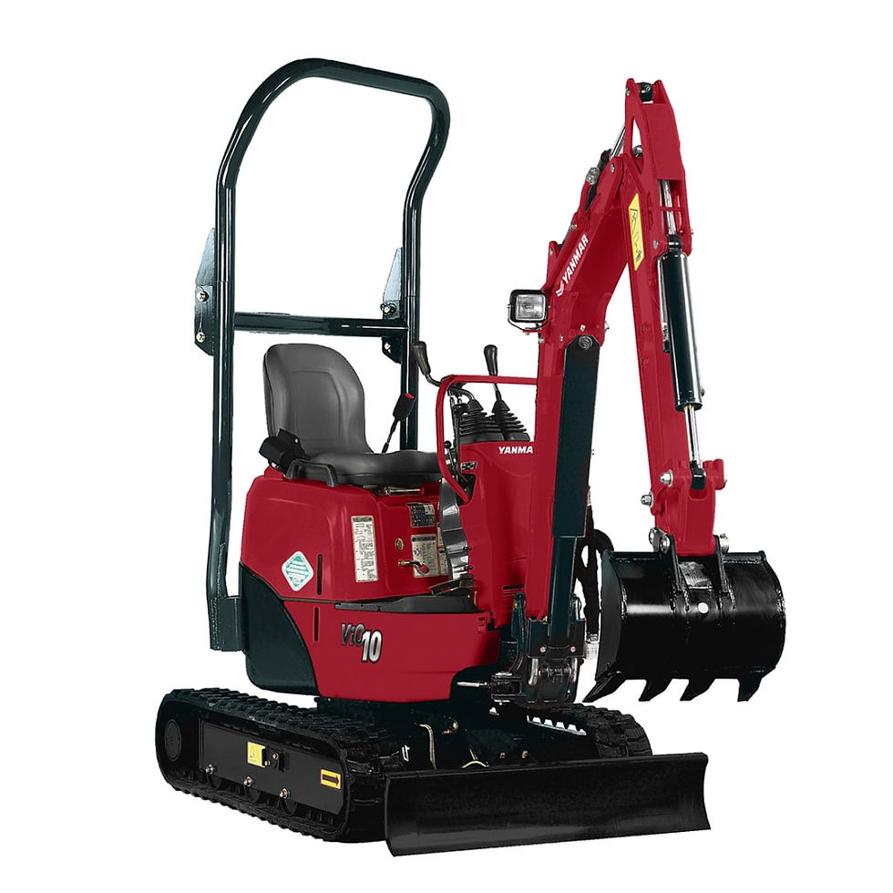 Miniature : Micro-pelle Yanmar ViO10-2A – État quasi neuf avec accessoires (10h)