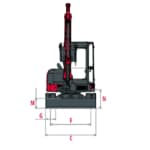 Miniature : Mini-pelle Yanmar ViO57-6B