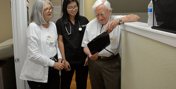 Mercy Clinic Dr. Myron Jones and Sherry 