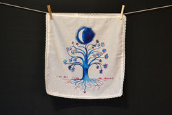 10-Waning_Ink on Cottonlinen