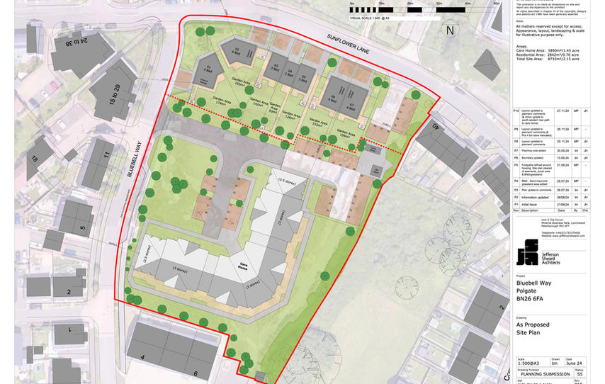 Bluebells, Dittons Road,  Polegate - Cross Group - Future Projects