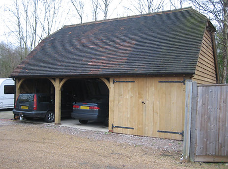 3 bay large frame with barn hips