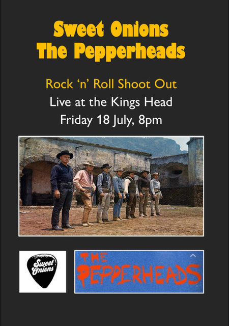 Sweet Onions & The Pepperheads at The King's Head, Lewes
