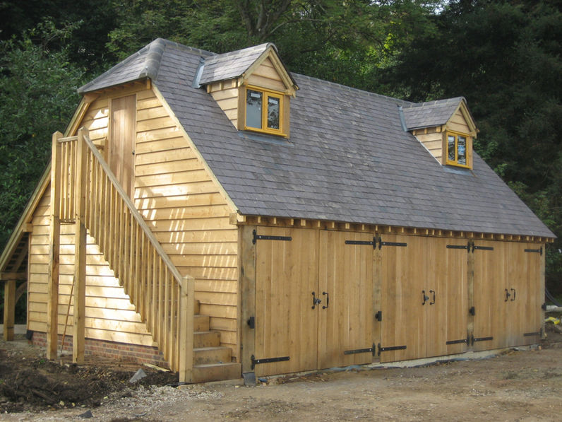 3 Bay with rooms and dormas above