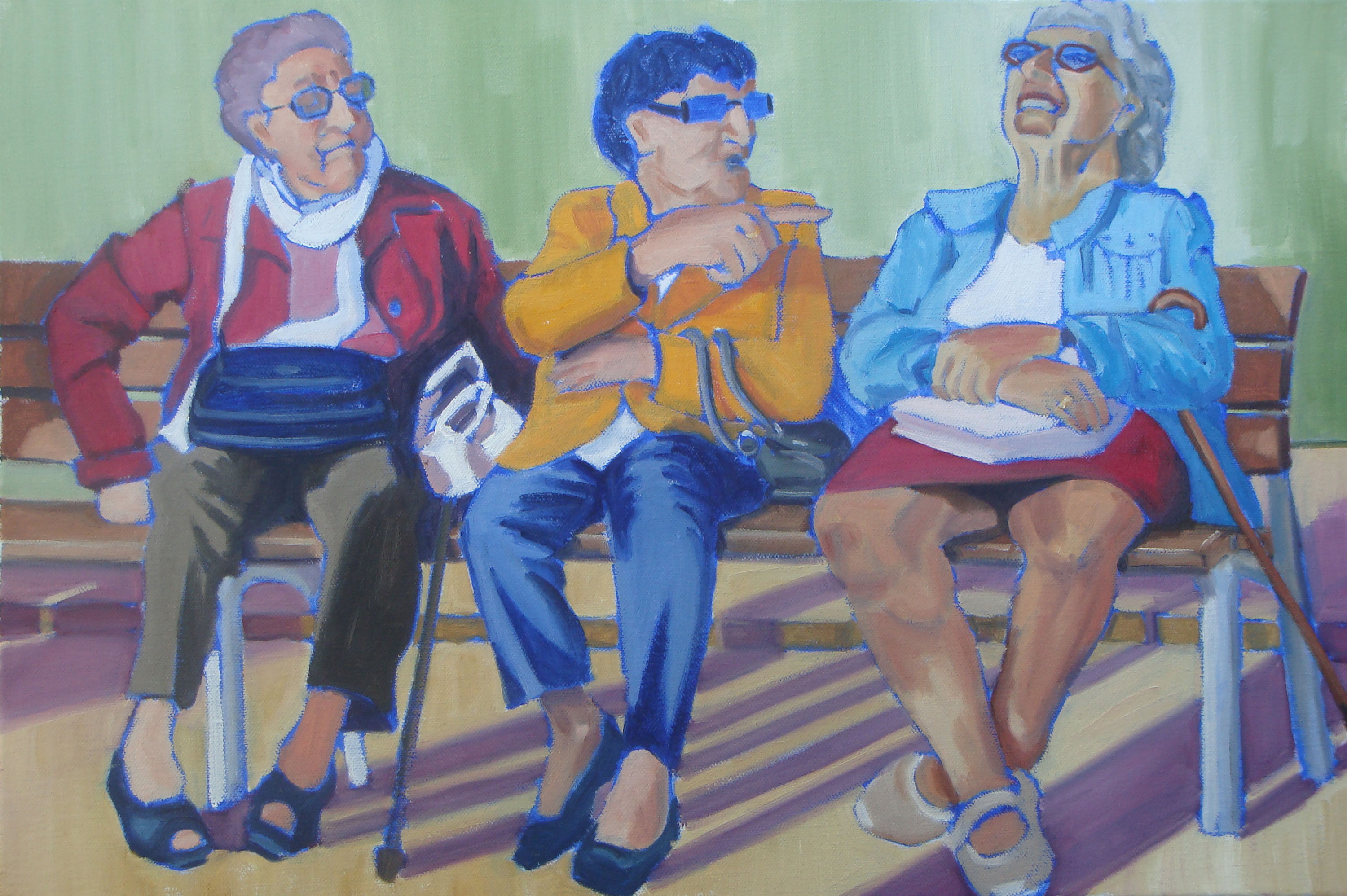 Oh Hush Your Mouth You Big tease! © Sue Ransley