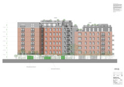 Belvedere, West Elevation