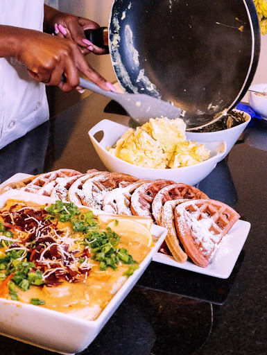 Arranged Food and Objects