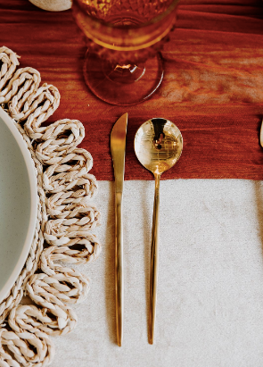 Thumbnail: Gold Modern Flatware