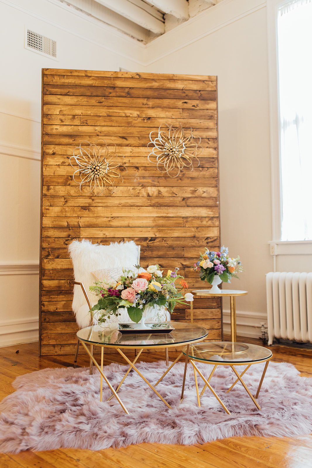 5ft by 8ft Farm Wood Backdrop