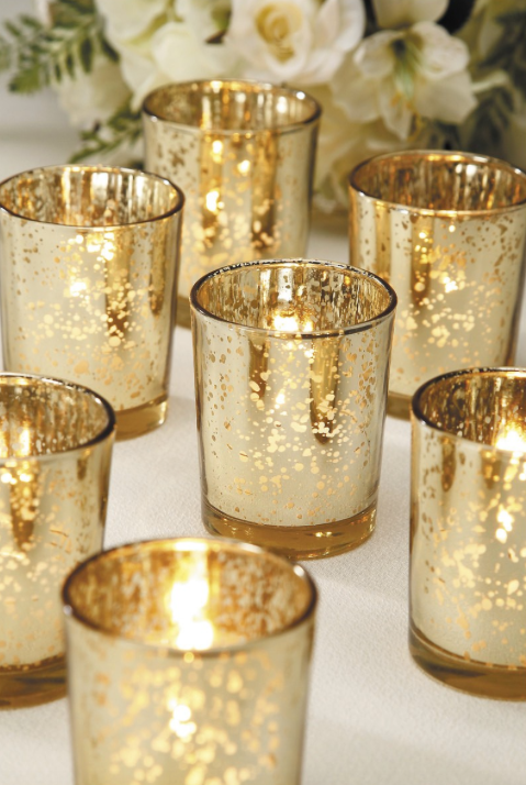 Thumbnail: Gold Mercury Votives